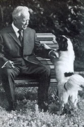 Mikhail Sholokhov, Russische auteur, Veshenskaya, USSR, 1960s
