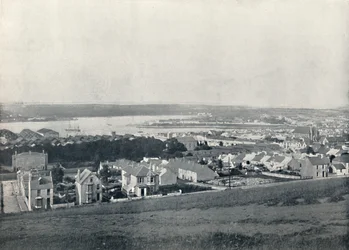 Milford Haven - Algemeen uitzicht op de stad en de haven