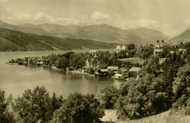 Millstatt am See, Karinthië, Oostenrijk, ca. 1935