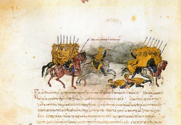 Miniatuur uit de Madrid Skylitzes