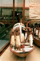 Modelboot, Oud-Egyptisch, 14e eeuw v.Chr.