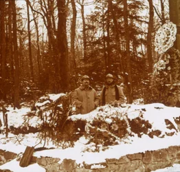Monument des Chasseurs, Col de la Chipotte, Oost-Frankrijk
