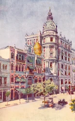 Moors gebouw en kantoren van de heren Guinle, Avenida Rio Branco, 1914