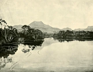 Mount Gould, Du Cane Range, Narcissus River, Lake St. Clair