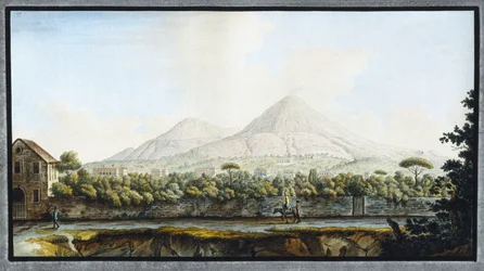 De Vesuvius, Koninkrijk Napels, ca. 1767