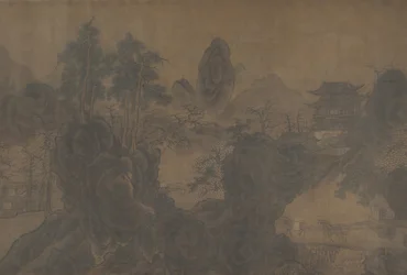 Berglandschap, mogelijk 17e eeuw