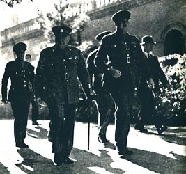 Mr. Churchill bezoekt Teheran, Perzië, 1 december 1943