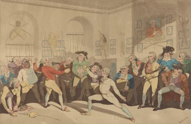 De schermacademie van Mr. H. Angelo