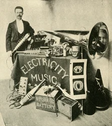Mr. Patterson en zijn apparaat, 1900