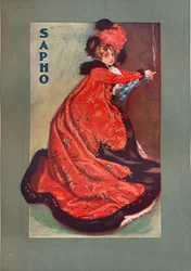 Mevrouw Olga Nethersole in Sapho