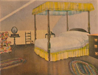 Slaapkamer van mevrouw Washington