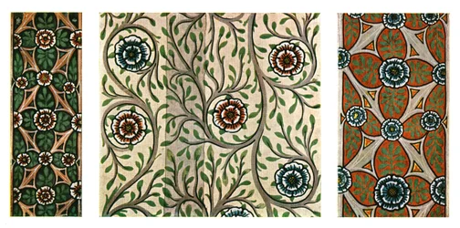 Muurschilderingen in het Keurvorstelijk Kasteel, Eltville, Hessen, Duitsland, 1928