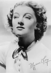 Myrna Loy 1905-1993, Amerikaanse actrice, c1930s