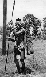 Naga man, India, 20e eeuw