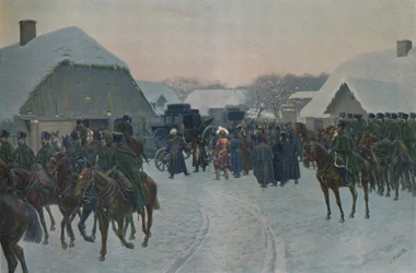 Napoleon Verlaat Het Franse Leger Bij Smorgoni, 1812, 1896