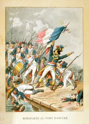 Napoleon bij de Arcola brug, 15 november 1796