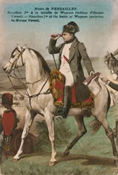 Napoleon bij de Slag van Wagram, 1809, ca. 1910s