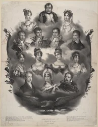 Napoléon I. Bonaparte en zijn Familie, 1832