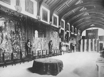 Kasteel Naworth, Cumberland - De Graaf van Carlisle, 1910