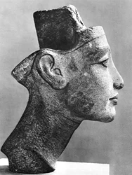 Nefertiti, koningin en vrouw van farao Akhenaten, Oude Egypte, 14e eeuw v.Chr.