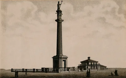Nelsons Zuil, ca. 1880