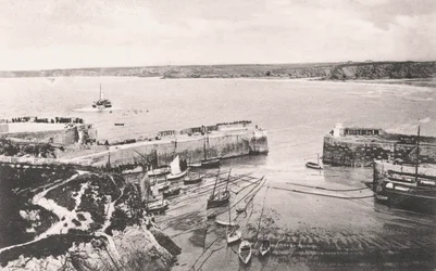 Haven van Newquay, Newquay, Cornwall, 1908