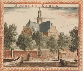 Noorder Kerck, in: Tooneel Der Voornaamste Nederlands Huizen, En Lust Hoven, Naar T Leven..., n.d.