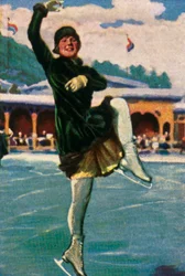 Noorse kunstschaatser en filmster Sonja Henie