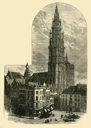 Notre Dame, Antwerpen, 1890