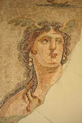 Oceanus en Thetis Mozaïek, uit Iskenderum, Turkije