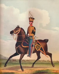 Officier van de Koninklijke Artillerie Paardenbrigade
