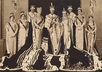 Officiële kroningsgroep, 1937