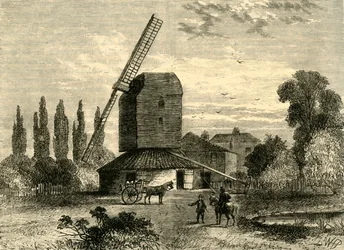 Oude Camberwell molen, ca. 1878