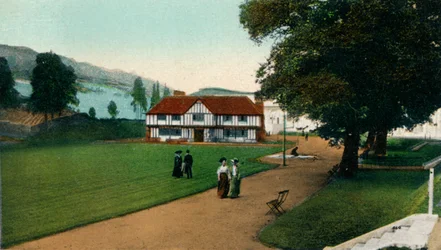 Oud-Engelse tuin, Keizerlijke Internationale Tentoonstelling, Londen, 1909