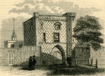 Oude poort bij Stepney, c1872