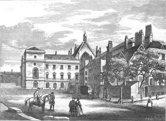 Old Palace Yard, 1796, 1897