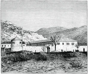 Oud paleis, Cetinje, Republiek Montenegro, 1900