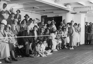 Aan boord van de RMS Atlantis, ca. 1929-1939