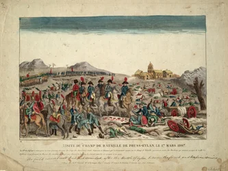 Op het slagveld van Eylau, 1807
