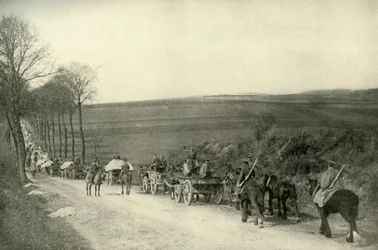Op weg naar de loopgraven, 1919