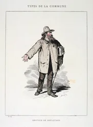 Orateur de Boulevard, Parijse Commune, 1871