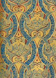 Ornament in panelen op de muur, Hal van Ambassadeurs, 1907