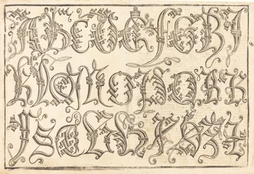 Ornamenteel alfabet