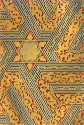 Ornamenten op de muren, Huis van Sanchez, 1907