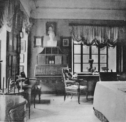 Ostafyevo Landgoed. De Karamzin Kamer, eind 19e eeuw