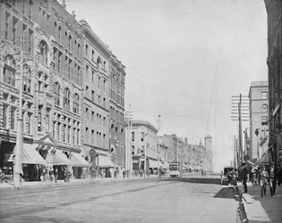 Pacific Avenue, Tacoma, Washington, ca. 1897