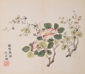 Pagina uit Shi Zhu Zhai