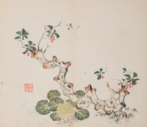 Pagina uit Shi Zhu Zhai