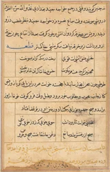 Pagina uit Verhalen van een papegaai Tuti-nama: tekstpagina, ca. 1560