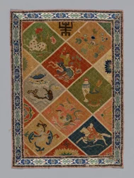 Paneeljurkstof, China, Qing-dynastie